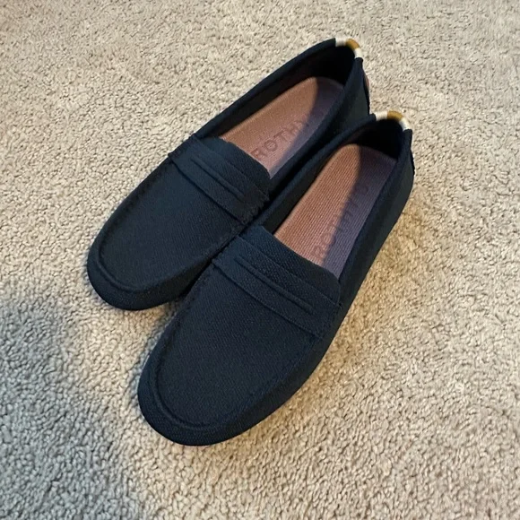 Rothy's Women’s Navy Slip-On Loafers - Picture 3 of 4